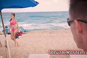 hair bondage after throat use he separates them