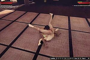 Rien Vs Brittany Naked Fighter Anal Doggystyle!