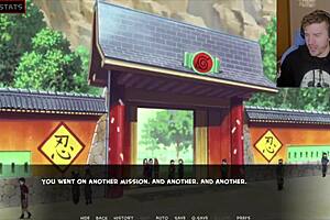 Sarada Trains in Naruto Parody Uncensored Doggystyle Scene Bent Over Pussy Exposed