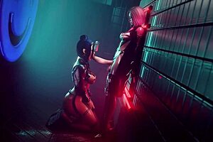 Two sex vampires unleash intense anal fucking with big cocks and tits in hentai anime