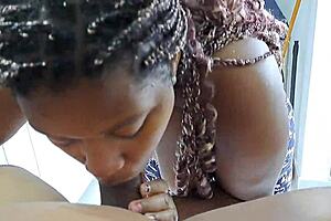 I watch my stepsister in the kitchen