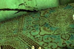 Christmas POV futa delivers blowjob and doggystyle fucking with big cock