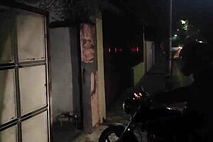 i called the young electrician for tv help, got wet, and paid with blowjob and pussy sex