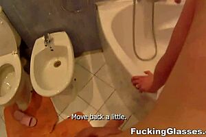 alice teen model gets fucked with glasses on