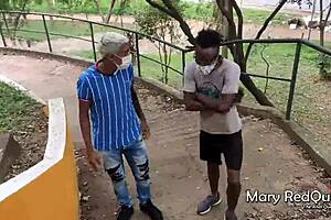 caught masturbating in public and had to suck those young well-endowed guys