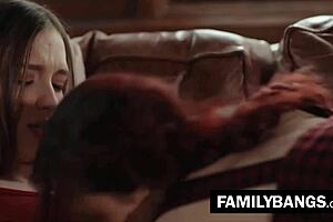 Pigtailed Redhead Teen 18+ Tribbing With Stepsister Izzy Lush Sabina Rouge