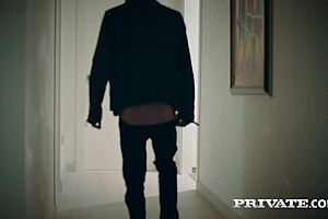 daniella margot's anal debut with her perfect teen body, riding hard in stockings 😈