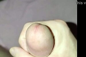 dick solo play feels so good, stroking my hard cock alone at home