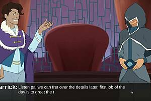 Anime hentai adventure with cummy twists and bends