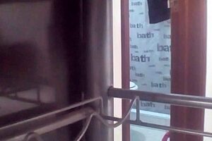 Spying on Gordita in the Bath