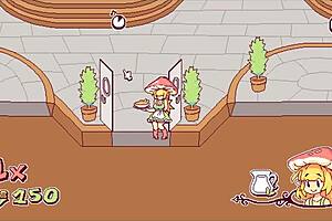 Futanari Shemale Delivers Cum Sauce in Restaurant Hentai