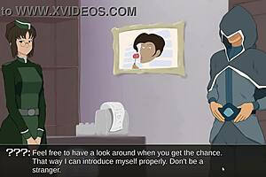 Anime hentai adventure with cummy twists and bends