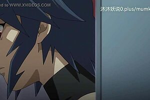 A42 anime hentai with Chinese subtitles features sexy big ass lover