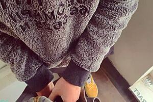 old cuckold watches pov masturbation leading to cum in panties