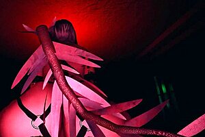 3D animated big tits fuck in anime porn video