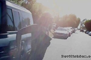 Stunning Blonde Enjoys Big Cock in Shaved Pussy