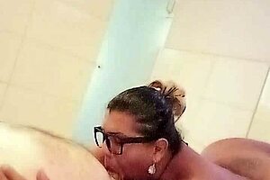 How I Love Sucking Those Chubby Transsexual Cocks in Crossdressing Blowjob Fun!