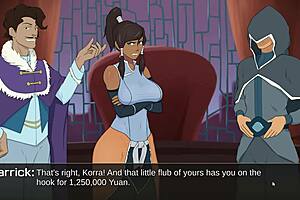 Anime hentai adventure with cummy twists and bends