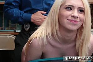 Teen Seduces Nerd in Uniform for Attempted Theft