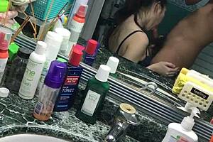 my girlfriend's first time fucking with my friend