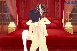 symboli rudolf dives into intense hentai sex with uma musume pretty derby characters