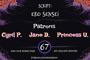 Coworker sharing frisky erotic audio