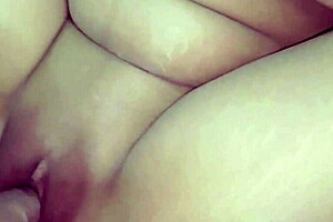 Teen Rides Boyfriend's Dripping Cock In Closeup