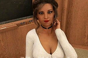3D game with horny European monsters and cum inside pussy
