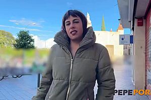 Nora, A Brunette European Amateur, Proves Her Need For Rough Hardcore Sex By Exposing Her Big Ass In Public Nudity