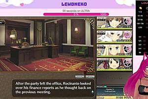 Vtuber Lewdneko Moans Loudly Playing Evenicle Part 10 With Big Tits Creampie Action!