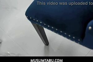 Bianca feels intense pleasure wearing hijab while fucking huge cock