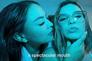 big-cocked black guy uses vr goggles to watch two gorgeous colombian girls and fuck them