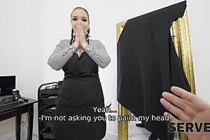 hey, check Serve4k barber bang with wild group action today