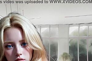 petite athletic blonde rides you all day in pov girlfriend simulator