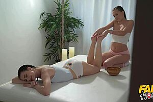 Fake Hostel - Lesbian Girls Stacy Cruz and Jenny Doll Seduce Eve Sweet for Pussy Licking