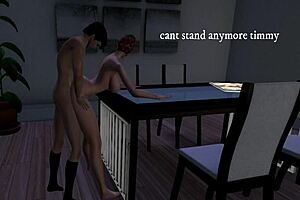 Stepmom boldly fucks her stepson in amateur sex