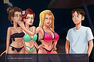 Summertime saga 243 exciting moments with big cock