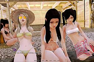 Harem hotel 389 game in hotel setting