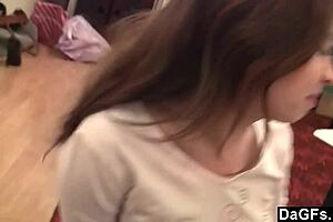 Steamy Lesbian Sex On The Couch!