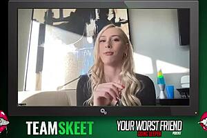 Kay Lovely shares her Christmas interview behind the scenes.