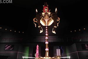 Ryo embarks on an adventure at the red robin lounge with a machine table