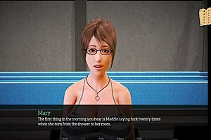 My New Family 264: 3D Hentai With Blonde MILF and Teen 18+