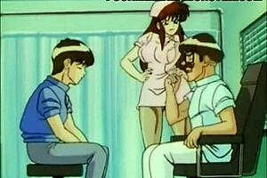 Anime Strapon Threesome Delivers Wild Japanese Teen Hardcore Action