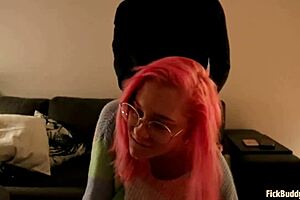 This beautiful doggystyle sex with her features anal and big tits