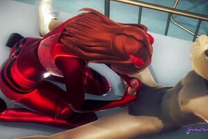 Sissy Asuka gets creampied in gay Evangelion manga and game