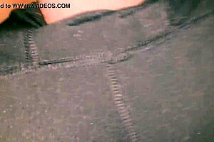 Natural tits bounce as she tightens up for cumshots
