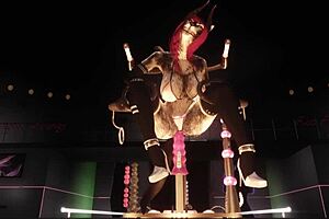 Ryo embarks on an adventure at the red robin lounge with a machine table