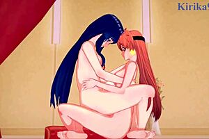 I love Sylphiel and Lina's intense futanari sex