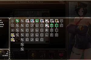 Detailed Gameplay of Karryn's Prison Level 1 in Spanish