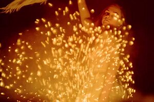 Perchta moans, Bend over for doggystyle in the Alps